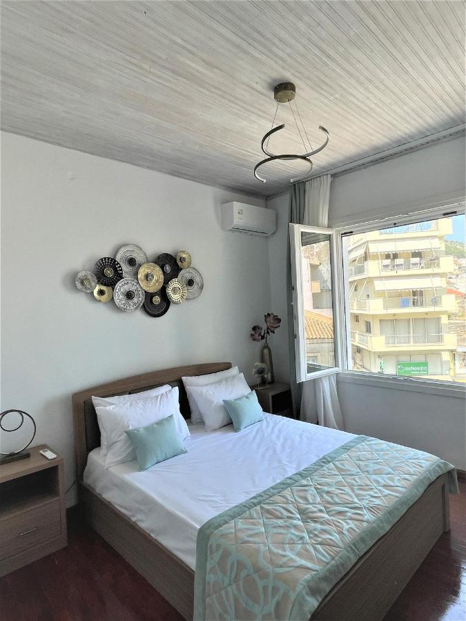 Aqua Mare Luxury Apartments อัมฟิโลคิอา ภายนอก รูปภาพ